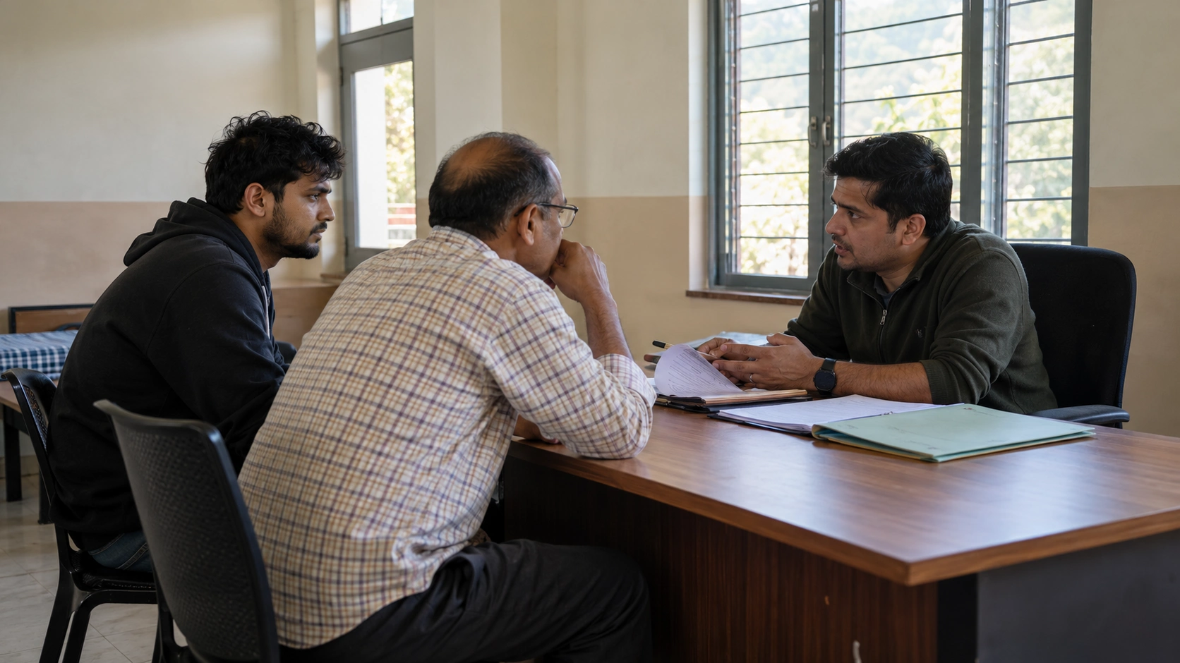 नशा मुक्ति केंद्र में भर्ती कराने से पहले परिवार की सलाह मशविरा बैठक, ईशान चैरिटेबल ट्रस्ट कांगड़ा